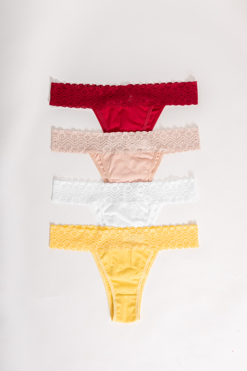 Kit Calcinha Eco Sustentável Bia MIX