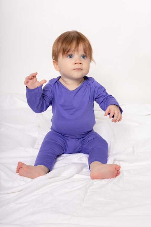 Pijama Baby Viscose Sustentável BEIJA-FLOR2