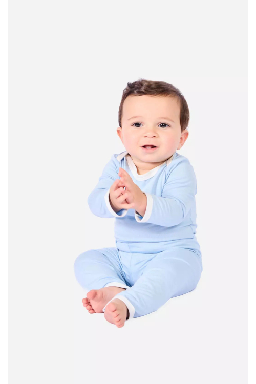 Pijama Baby Unissex - AZUL LIGHTNESS