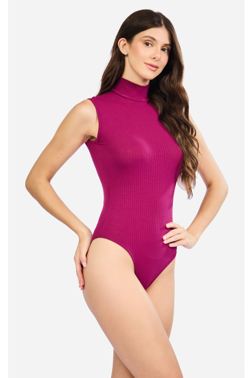 BODY LARA VISCOSE CANELADA