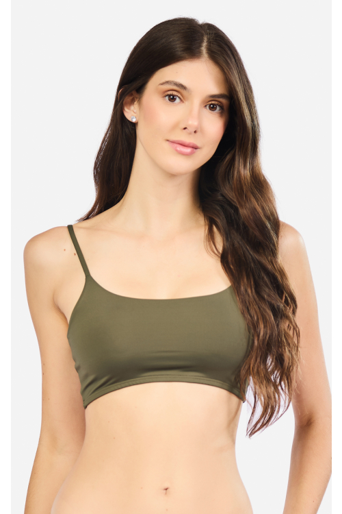 TOP BRUNA VERDE MILITAR