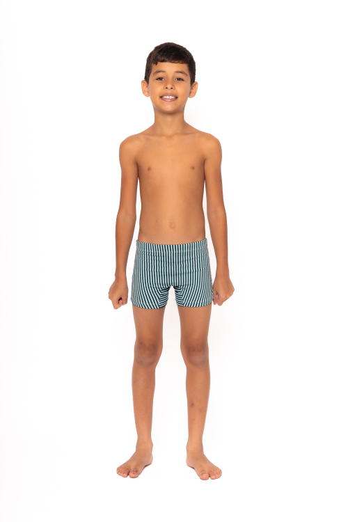 Sunga Infantil Poliamida Igor - LISTRAS VERDE