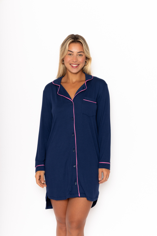 CAMISOLA BOTÃO VISCOSE SUSTENTÁVEL JULIETTE MARINHO/ROSA