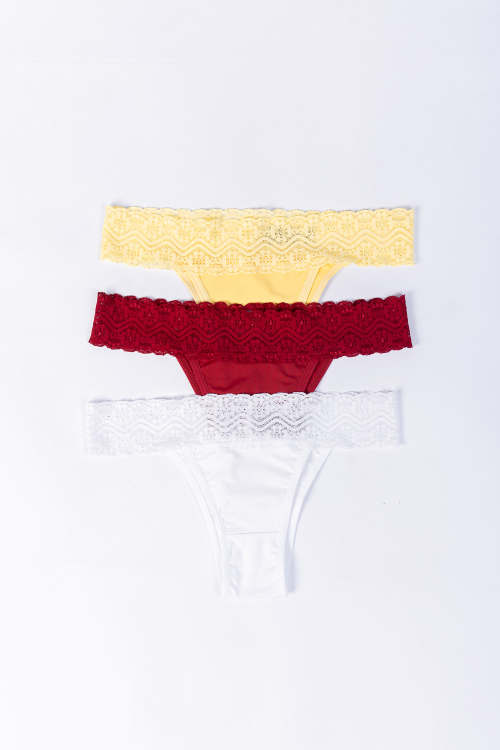 KIT CALCINHA BIA