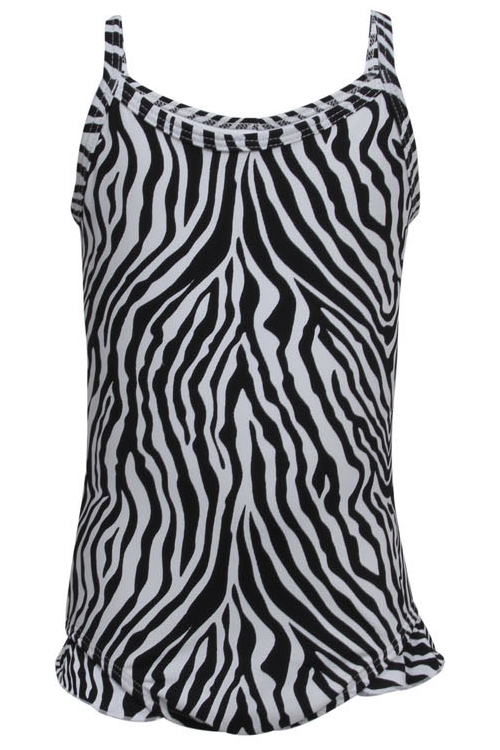Maiô Infantil Poliamida Letícia ZEBRA